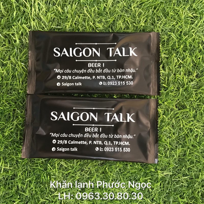 khăn lạnh; khăn ướt; bao đũa; muỗng; nĩa; tăm tre; hóa đơn; cồn thạch
