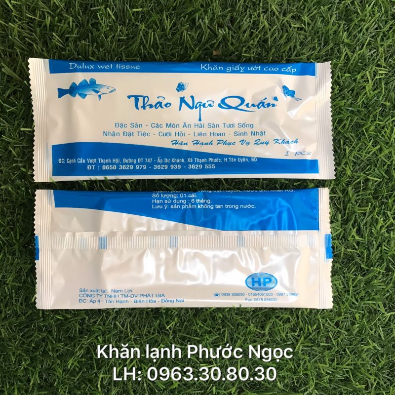 khăn lạnh; khăn ướt; bao đũa; muỗng; nĩa; tăm tre; hóa đơn; cồn thạch