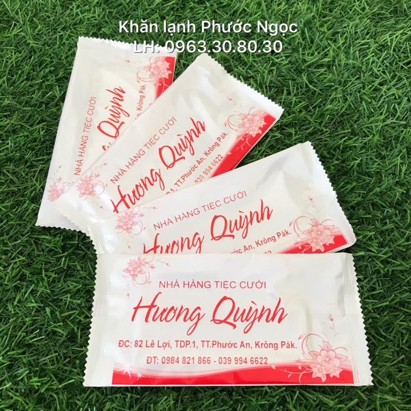 khăn lạnh; khăn ướt; bao đũa; muỗng; nĩa; tăm tre; hóa đơn; cồn thạch