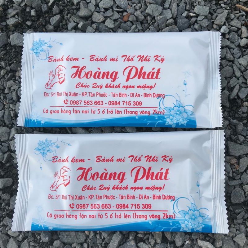 khăn lạnh; khăn ướt; bao đũa; muỗng; nĩa; tăm tre; hóa đơn; cồn thạch