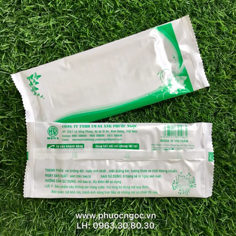 khăn lạnh; khăn ướt; bao đũa; muỗng; nĩa; tăm tre; hóa đơn; cồn thạch