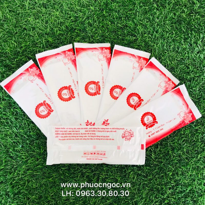 khăn lạnh; khăn ướt; bao đũa; muỗng; nĩa; tăm tre; hóa đơn; cồn thạch