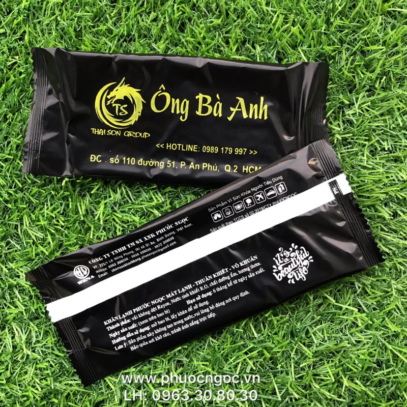khăn lạnh; khăn ướt; bao đũa; muỗng; nĩa; tăm tre; hóa đơn; cồn thạch