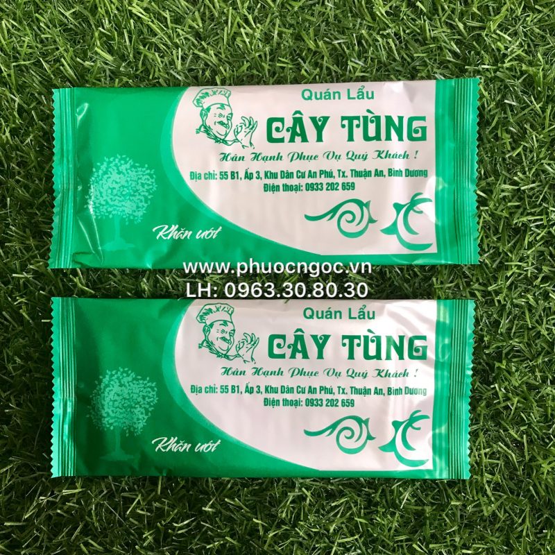 khăn lạnh; khăn ướt; bao đũa; muỗng; nĩa; tăm tre; hóa đơn; cồn thạch