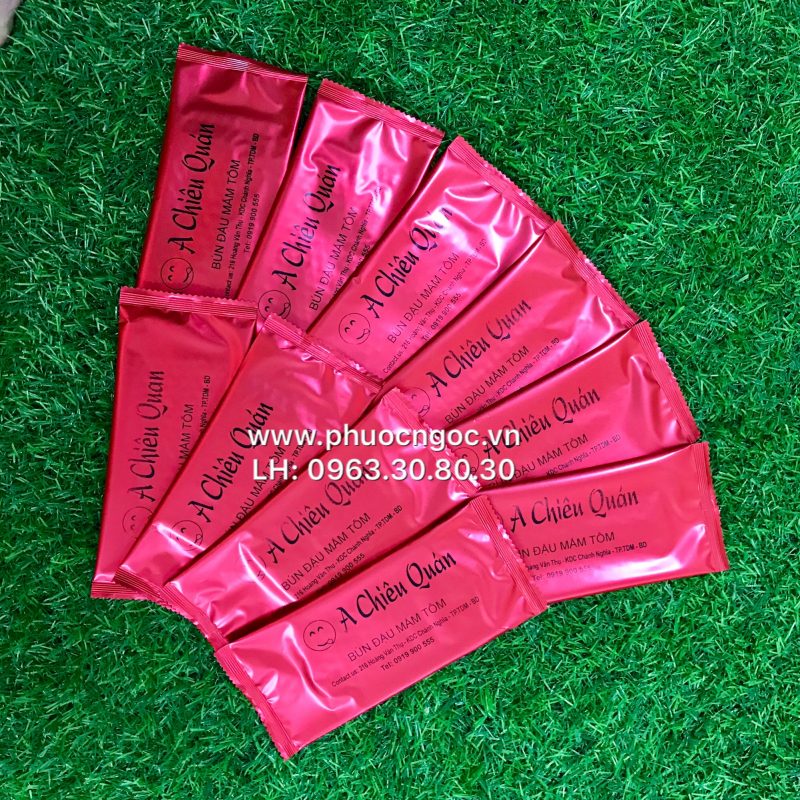khăn lạnh; khăn ướt; bao đũa; muỗng; nĩa; tăm tre; hóa đơn; cồn thạch