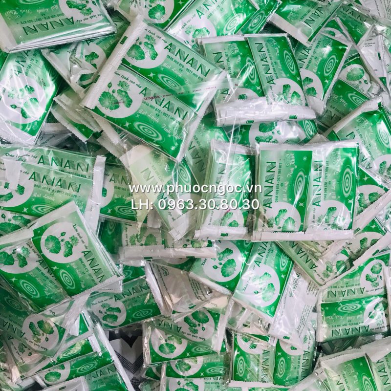 khăn lạnh; khăn ướt; bao đũa; muỗng; nĩa; tăm tre; hóa đơn; cồn thạch
