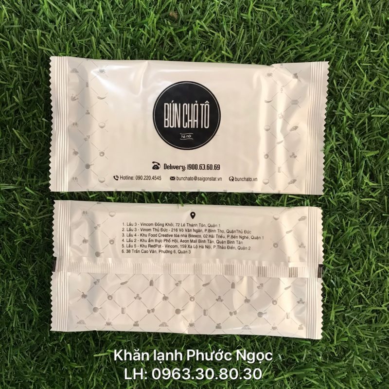 khăn lạnh; khăn ướt; bao đũa; muỗng; nĩa; tăm tre; hóa đơn; cồn thạch