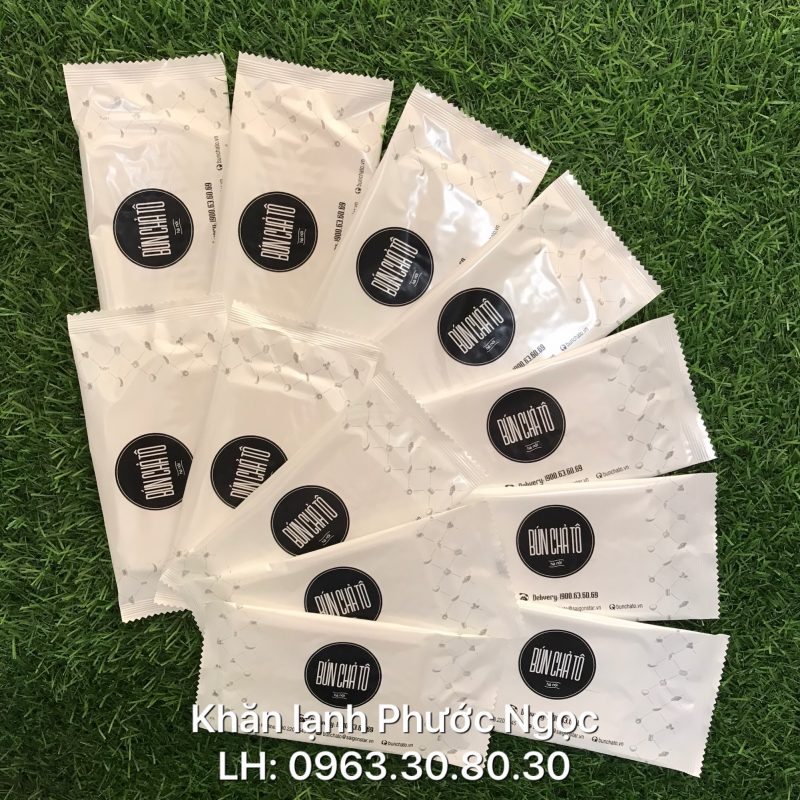 khăn lạnh; khăn ướt; bao đũa; muỗng; nĩa; tăm tre; hóa đơn; cồn thạch