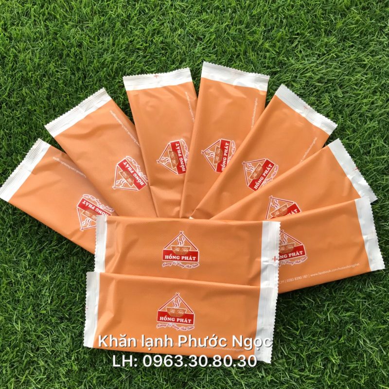 khăn lạnh; khăn ướt; bao đũa; muỗng; nĩa; tăm tre; hóa đơn; cồn thạch