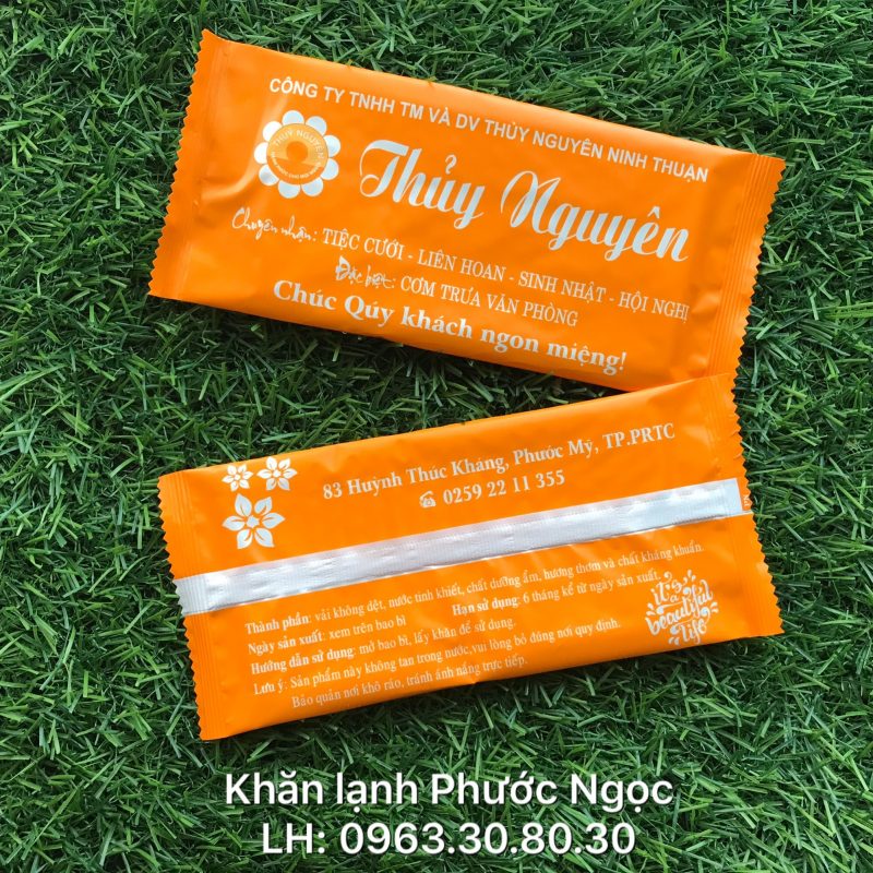 khăn lạnh; khăn ướt; bao đũa; muỗng; nĩa; tăm tre; hóa đơn; cồn thạch