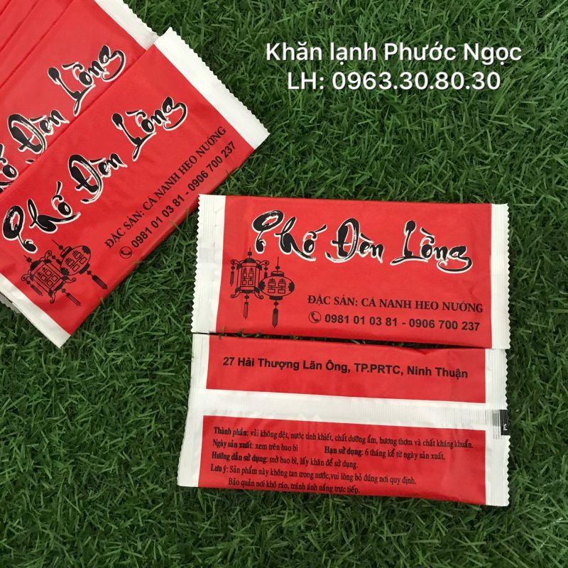 khăn lạnh; khăn ướt; bao đũa; muỗng; nĩa; tăm tre; hóa đơn; cồn thạch