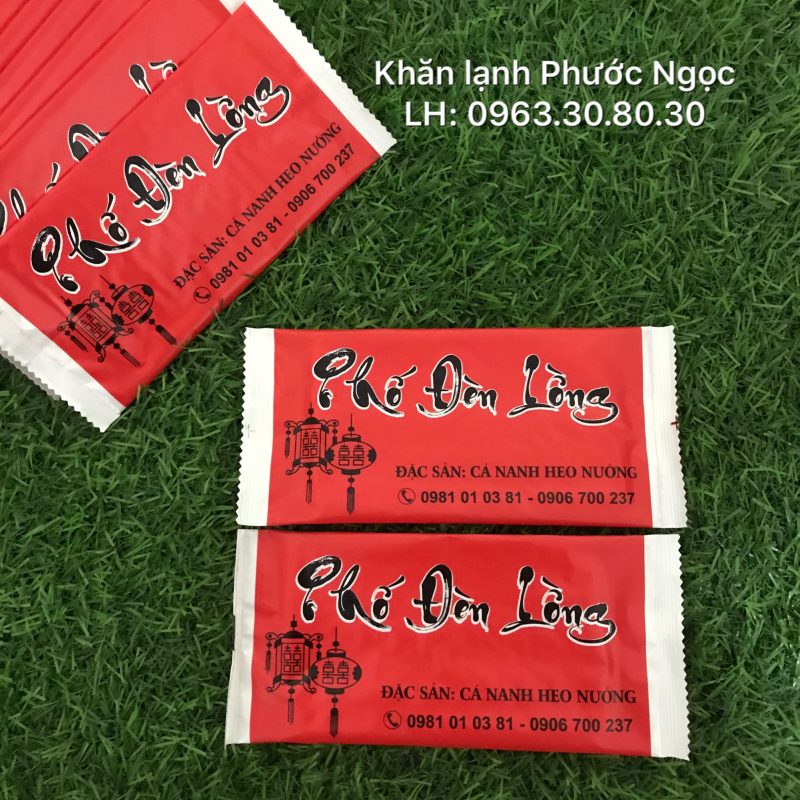 khăn lạnh; khăn ướt; bao đũa; muỗng; nĩa; tăm tre; hóa đơn; cồn thạch