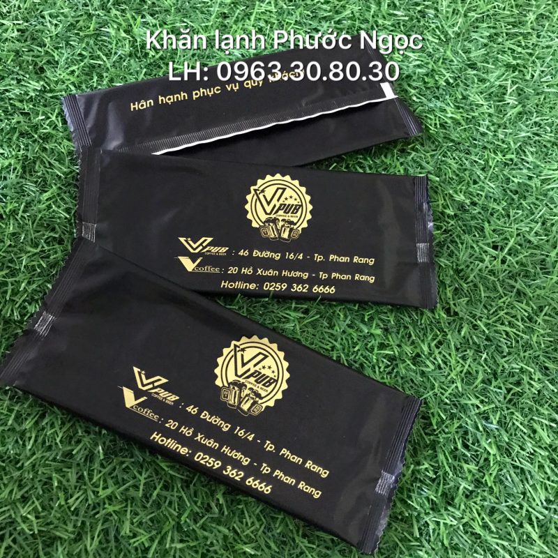 khăn lạnh; khăn ướt; bao đũa; muỗng; nĩa; tăm tre; hóa đơn; cồn thạch