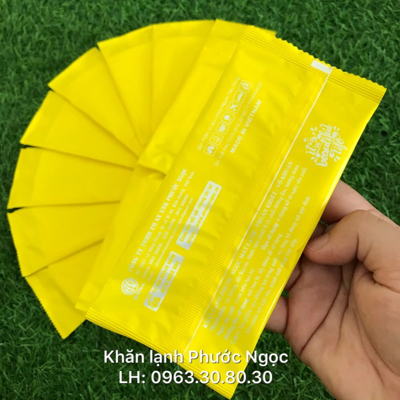 khăn lạnh; khăn ướt; bao đũa; muỗng; nĩa; tăm tre; hóa đơn; cồn thạch