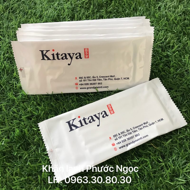 khăn lạnh; khăn ướt; bao đũa; muỗng; nĩa; tăm tre; hóa đơn; cồn thạch