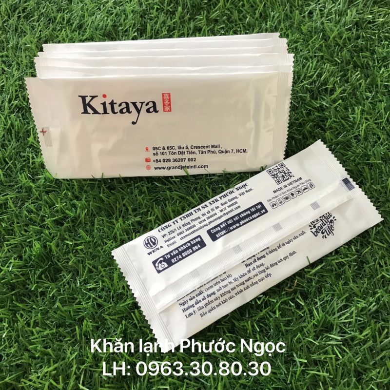 khăn lạnh; khăn ướt; bao đũa; muỗng; nĩa; tăm tre; hóa đơn; cồn thạch