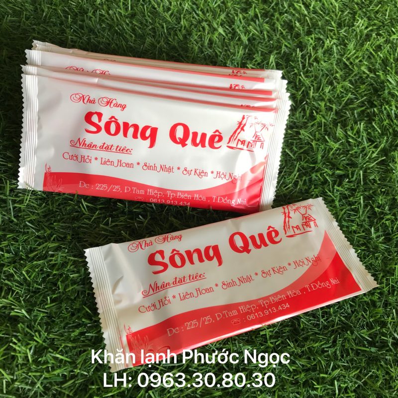 khăn lạnh; khăn ướt; bao đũa; muỗng; nĩa; tăm tre; hóa đơn; cồn thạch