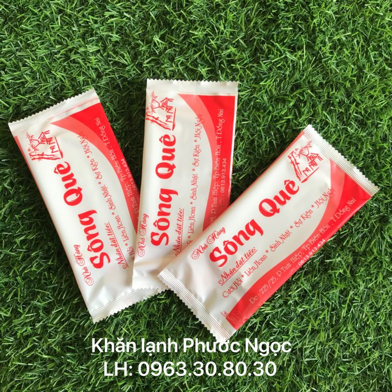 khăn lạnh; khăn ướt; bao đũa; muỗng; nĩa; tăm tre; hóa đơn; cồn thạch