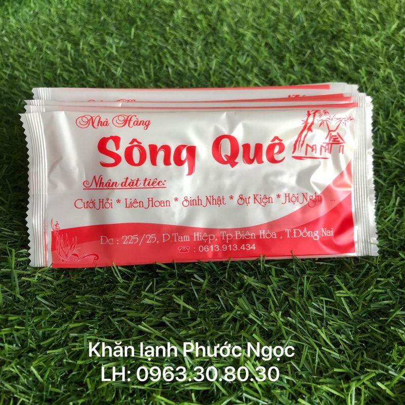 khăn lạnh; khăn ướt; bao đũa; muỗng; nĩa; tăm tre; hóa đơn; cồn thạch